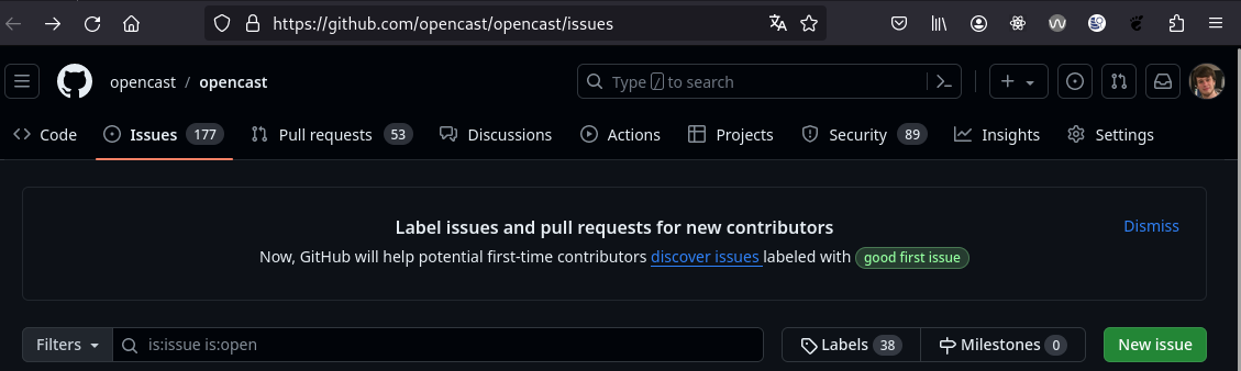 issue page