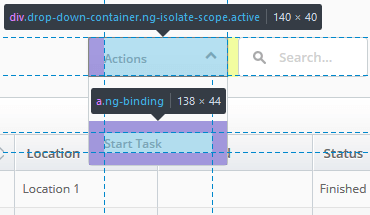 Dropdown Action